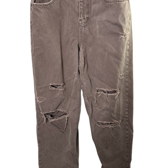 Urban Outfitters BDG BoyFriend Brown Distressed Jeans Women's 29x32 High Waist - Picture 3 of 7
